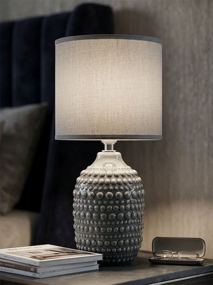 Tafellamp Badside Lamp Points Grey Ø 15×30,5 cm