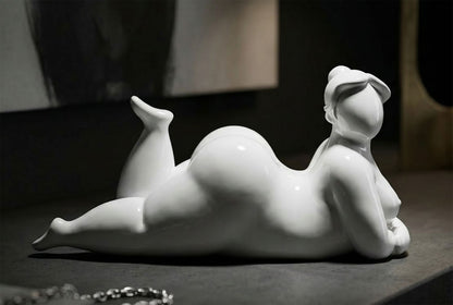 Decoratie Woman Yoga Relax 32×12,5×16 cm