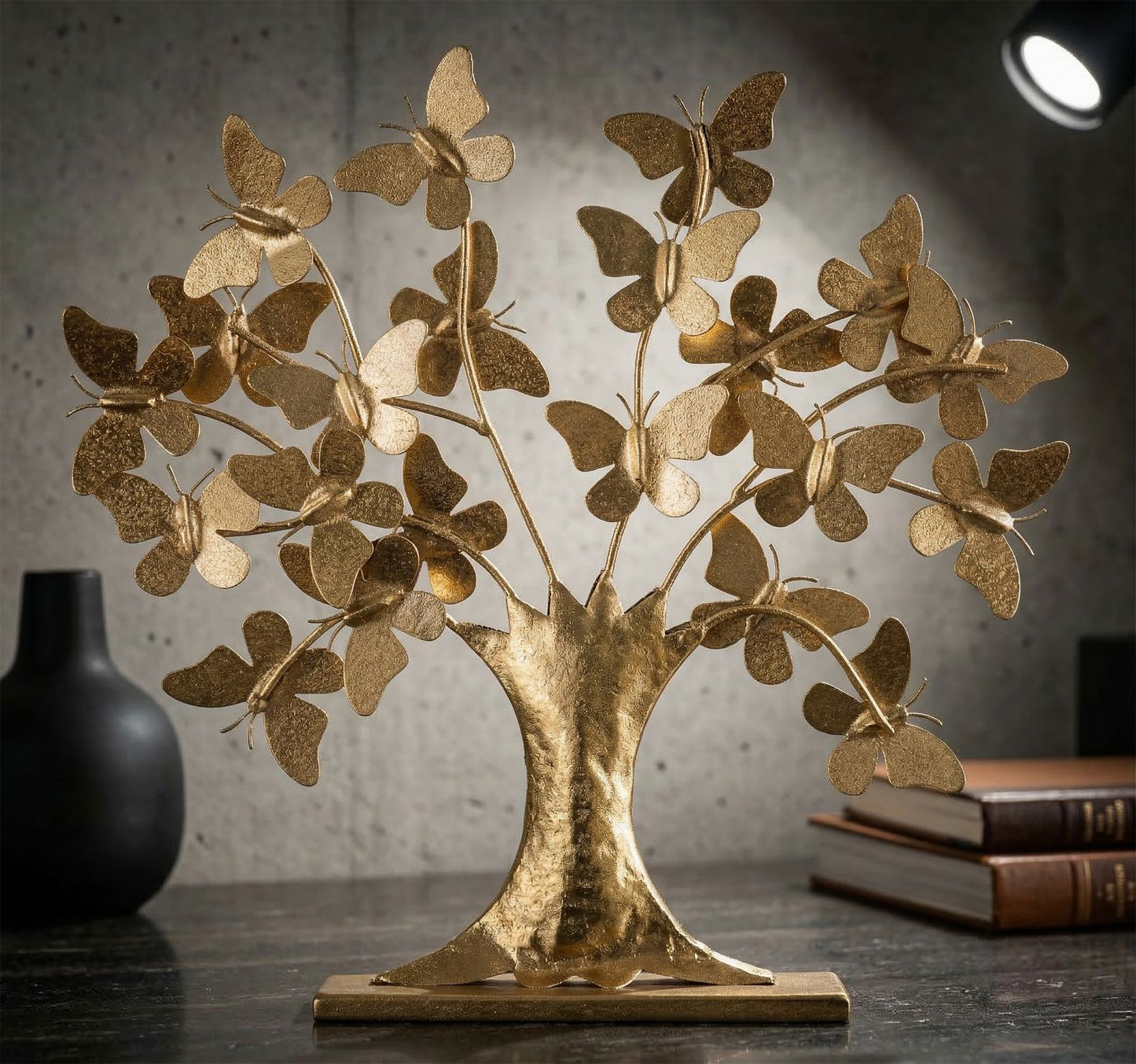 Sculptuur Tree Glam With Butterfly 31×8×30 cm