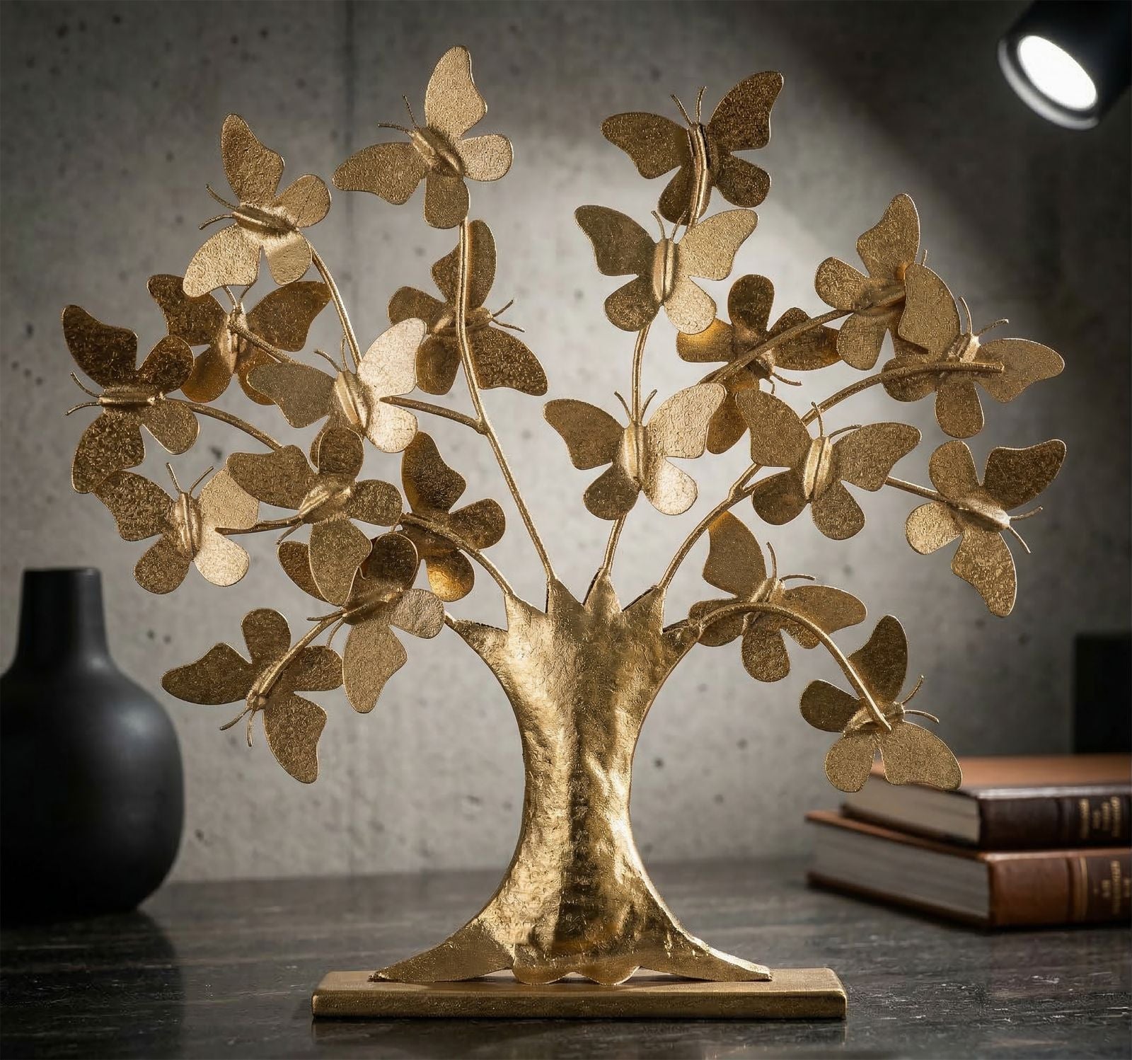 Sculptuur Tree Glam With Butterfly 31×8×30 cm