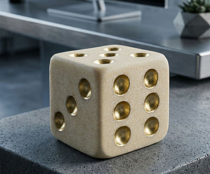 Decoratie Dice Quarzy 12×12×12 cm
