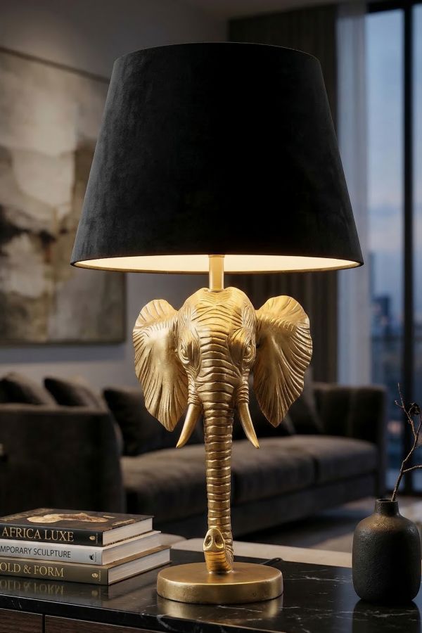 Tafellamp Elephant Ø 32×59 cm