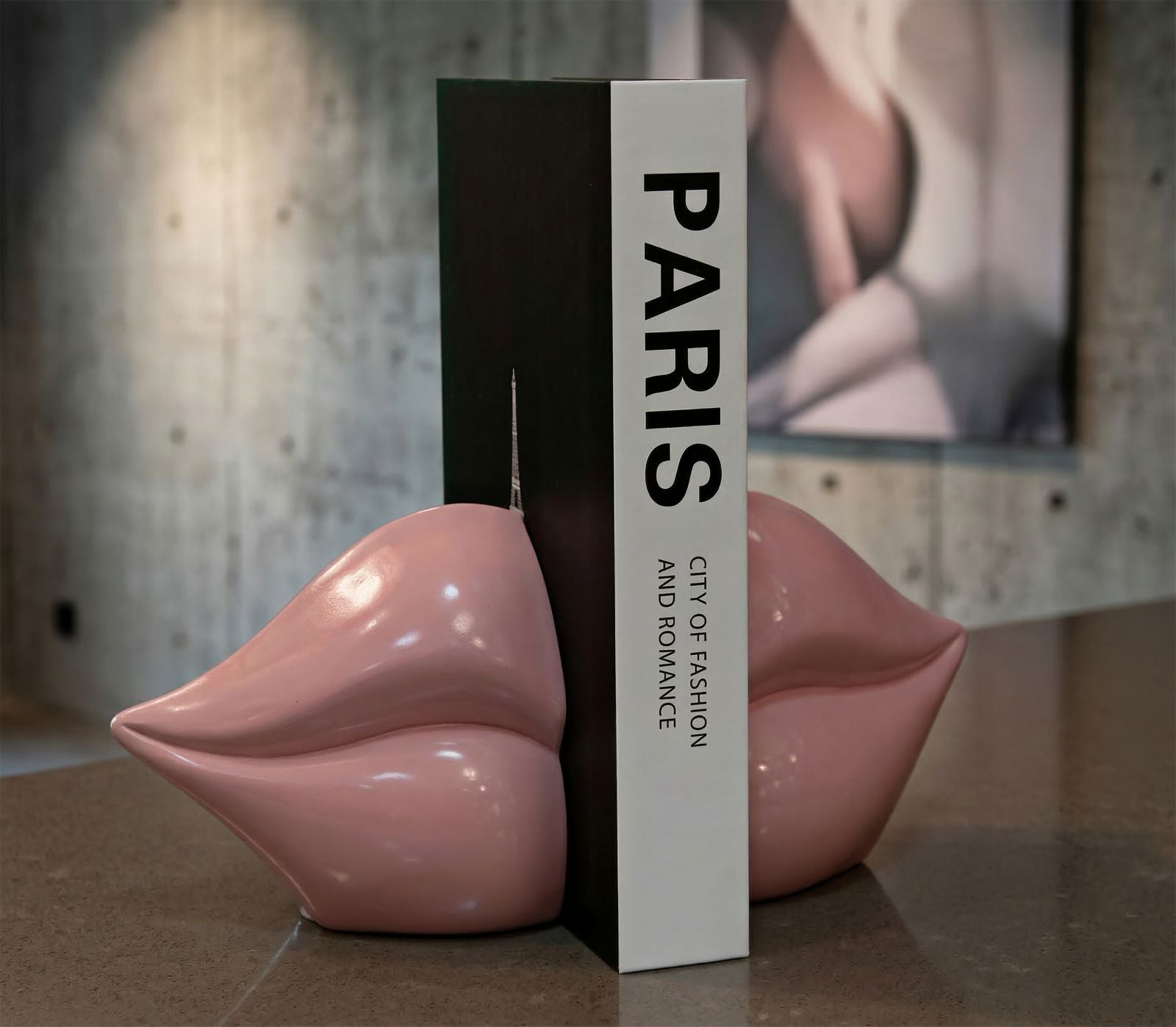 Decoratie Book Shelf Mouth 27×9×13 cm