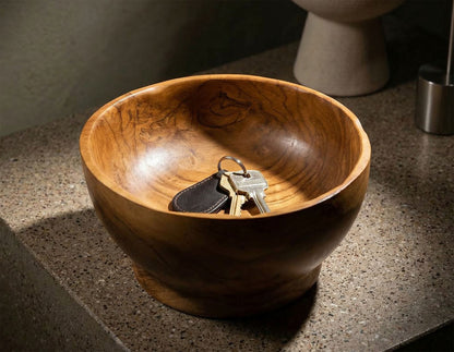 Dienblad Butot Teak Ø 15×8 cm