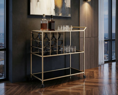 Trolley Black String 79×39,5×82 cm