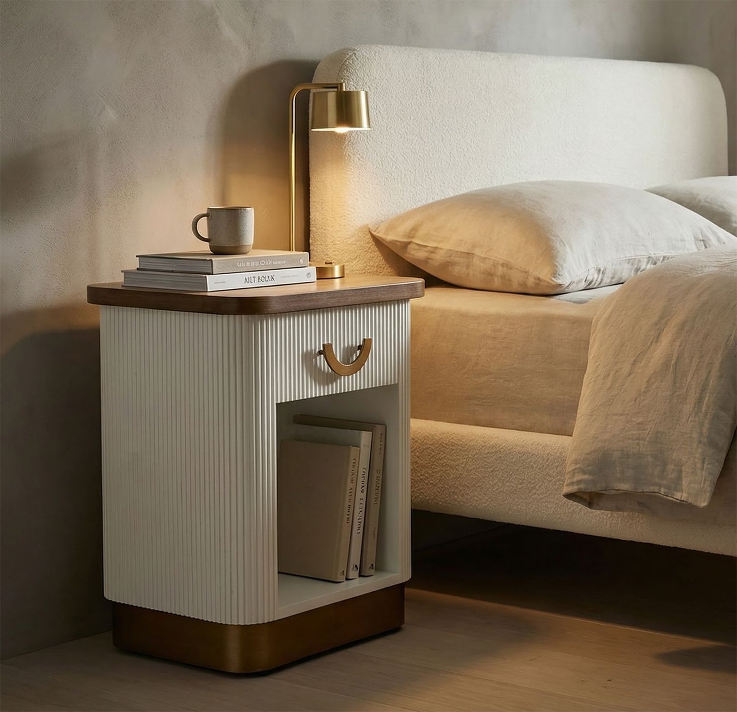 Nachtkastje Bedside Tolosa 48×40×62 cm