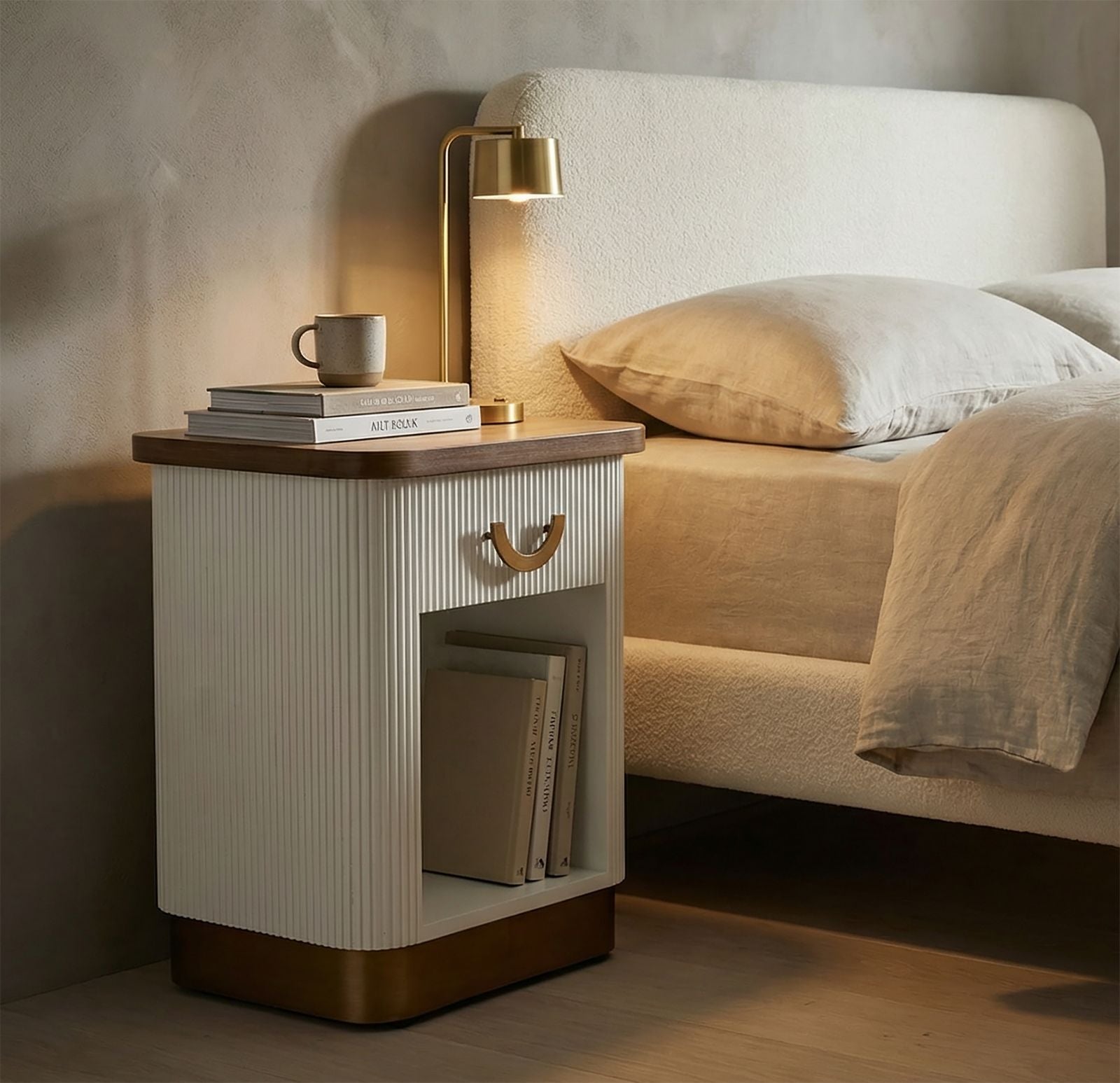 Nachtkastje Bedside Tolosa 48×40×62 cm