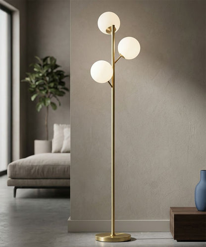 Vloerlamp Glamy 3 Luci Ø 36×190 cm