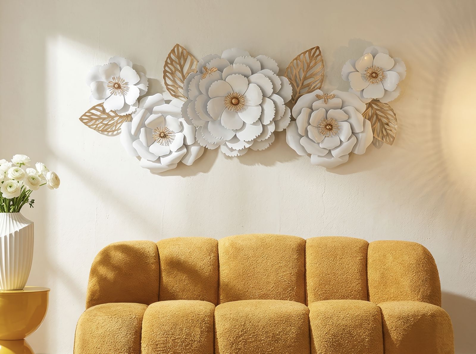 Wandpaneel White Decor 158x9x60