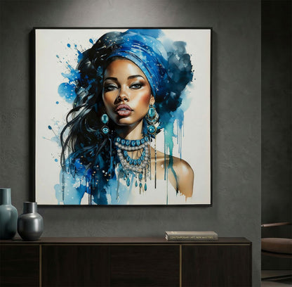 Schilderij Laquared Wall Panting With Frame Altea -a- 82×4×82 cm