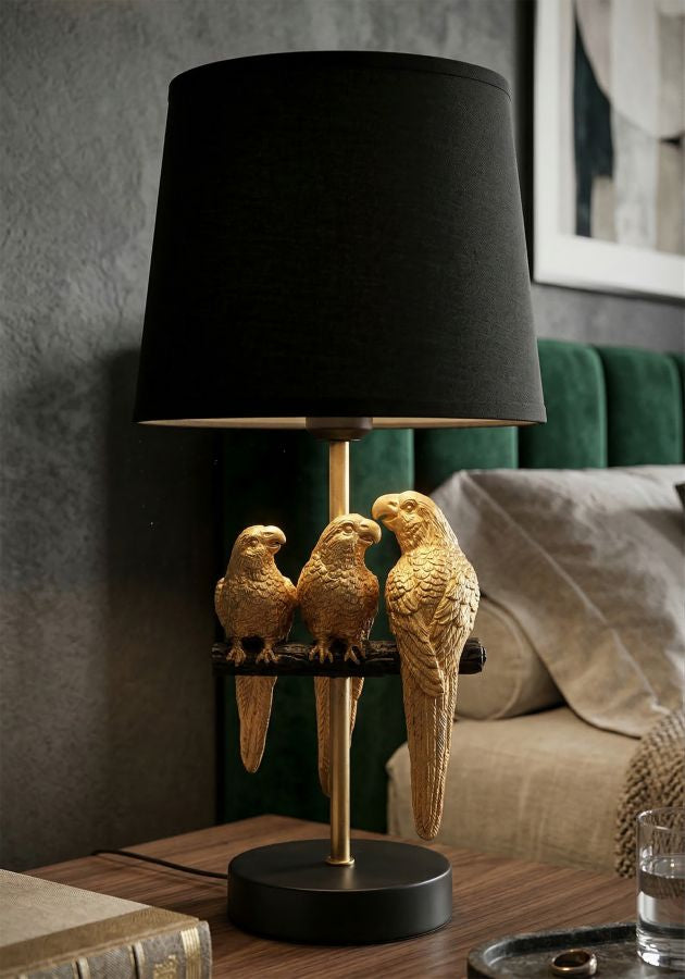 Tafellamp Bed Side Lamp Parrots Ø 20×39 cm