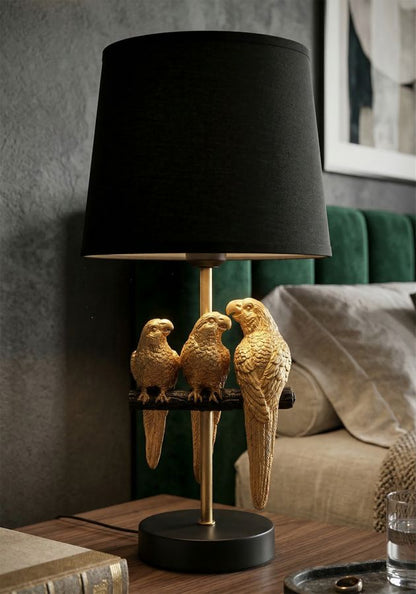 Tafellamp Bed Side Lamp Parrots Ø 20×39 cm