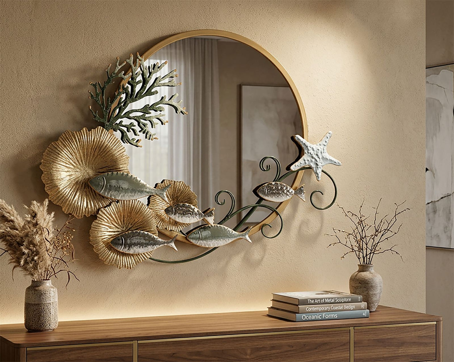 Spiegel Fish 88,9×7,6×65,4 cm
