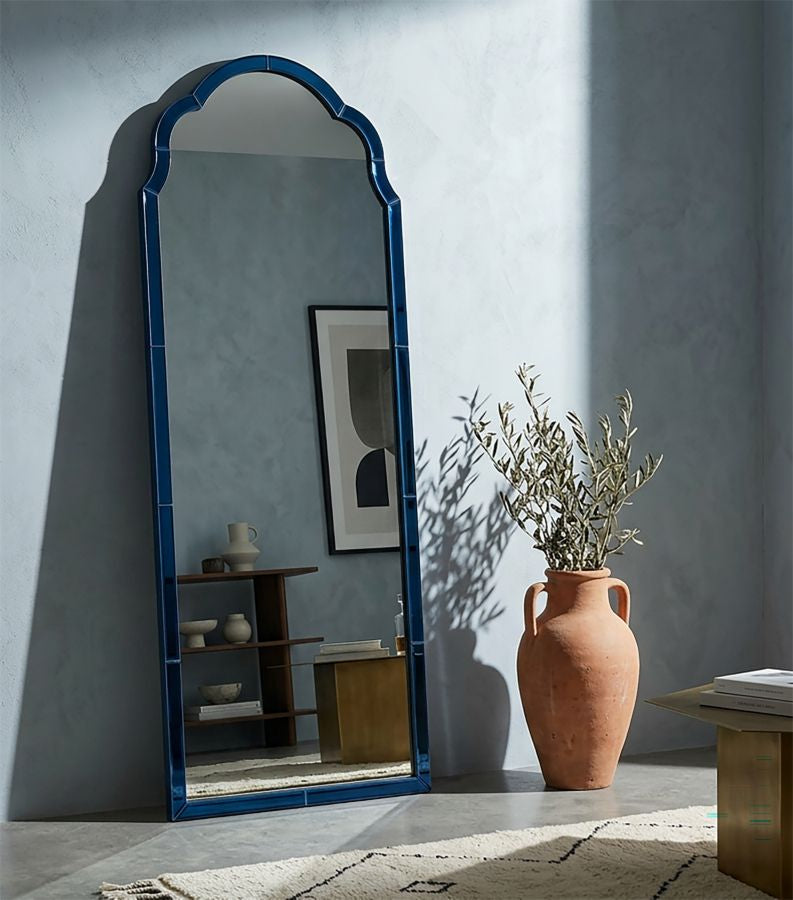 Spiegel Tangier Blue Wall Mirror 55×2×150 cm