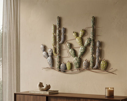 Wanddecoratie Cactus -b- 90×2,5×64 cm