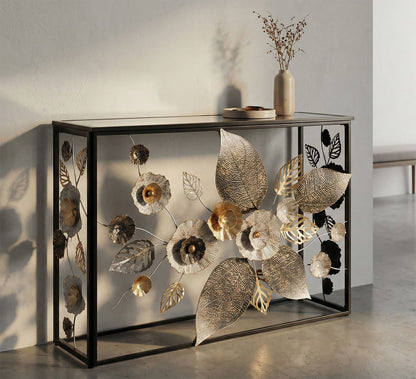 Consoletafel Glam Dark 111,8×41,9×80 cm