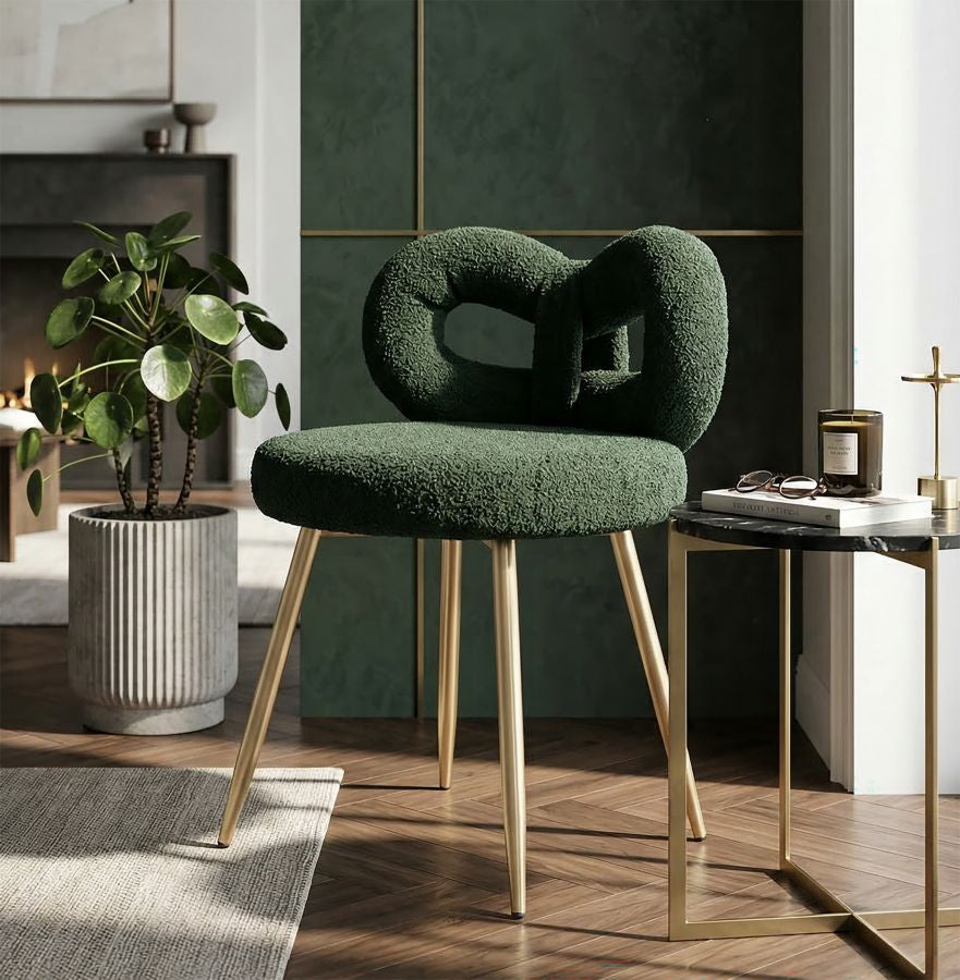Ministoel Ilary Mini Chair Green Ø 40×67 cm