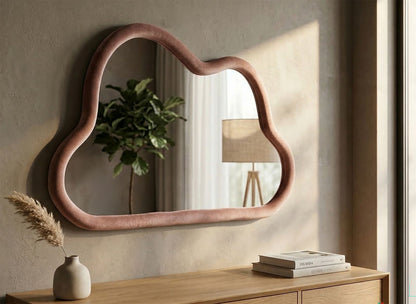 Spiegel Cloud Pink Velvet 90×4×60 cm