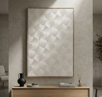 Schilderij On Canvas Simplicity With Frame -a- 80×3,8×120 cm