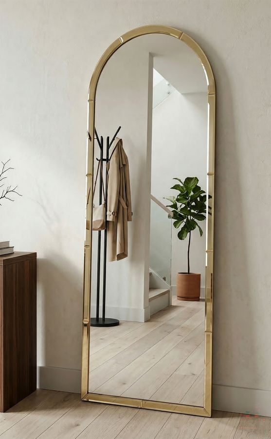 Spiegel Baku Gold Wall Mirror 55×2×150 cm