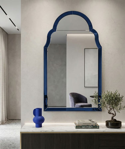 Spiegel Tangier Blue Wall Mirror 47×1×80 cm