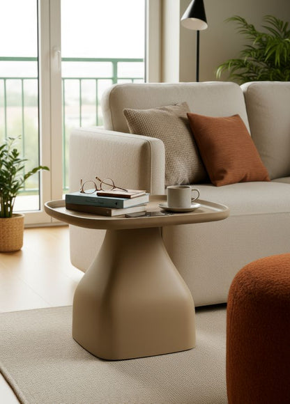 Salontafel Gea Table Grey 48×48×38 cm