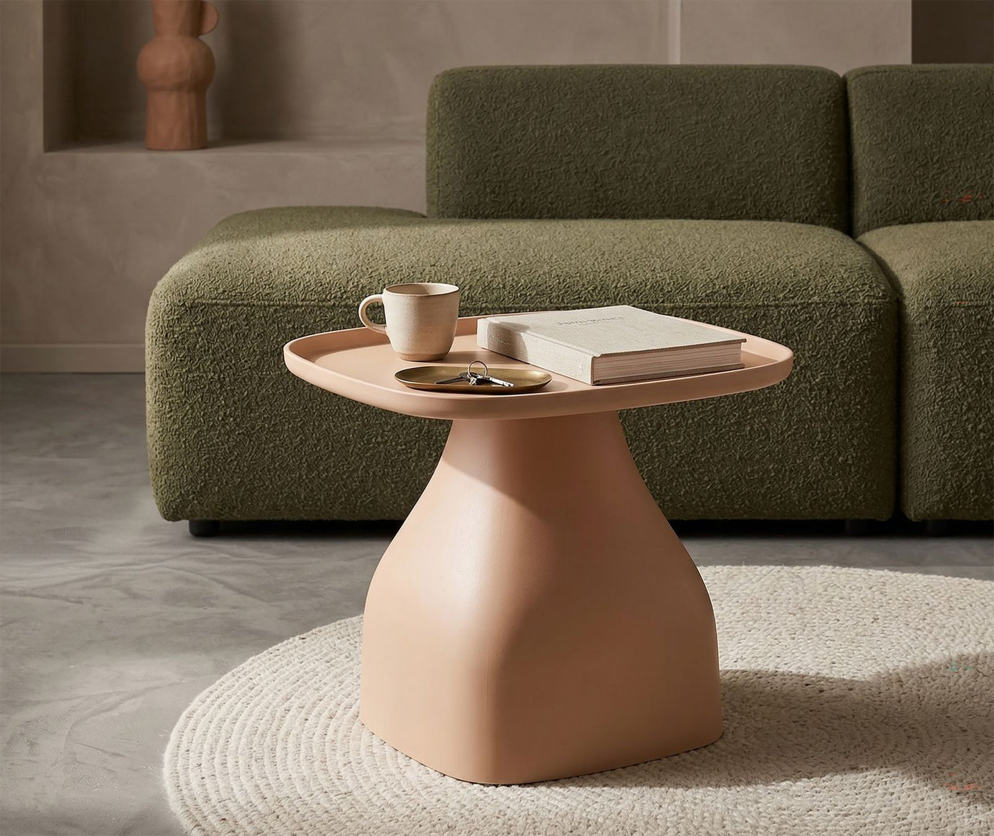 Salontafel Gea Table Pink 48×48×38 cm