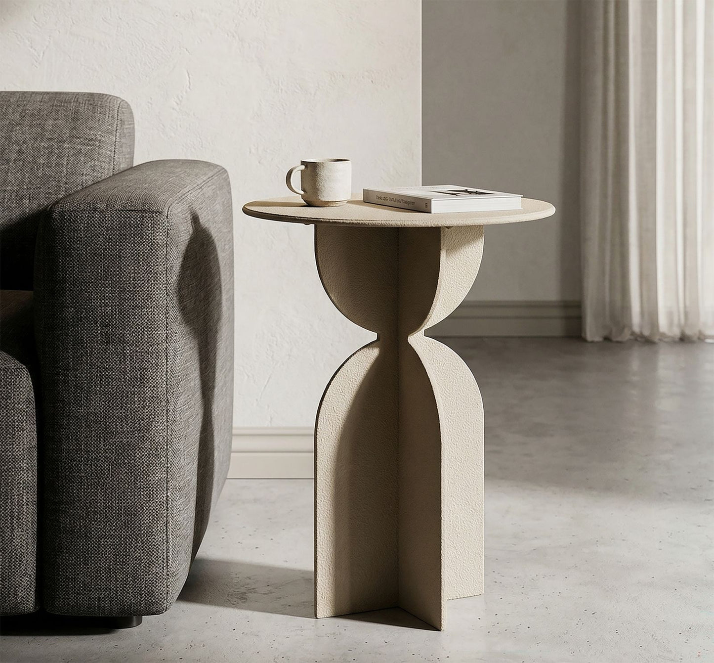 Tafel Dune Ø 45×58 cm