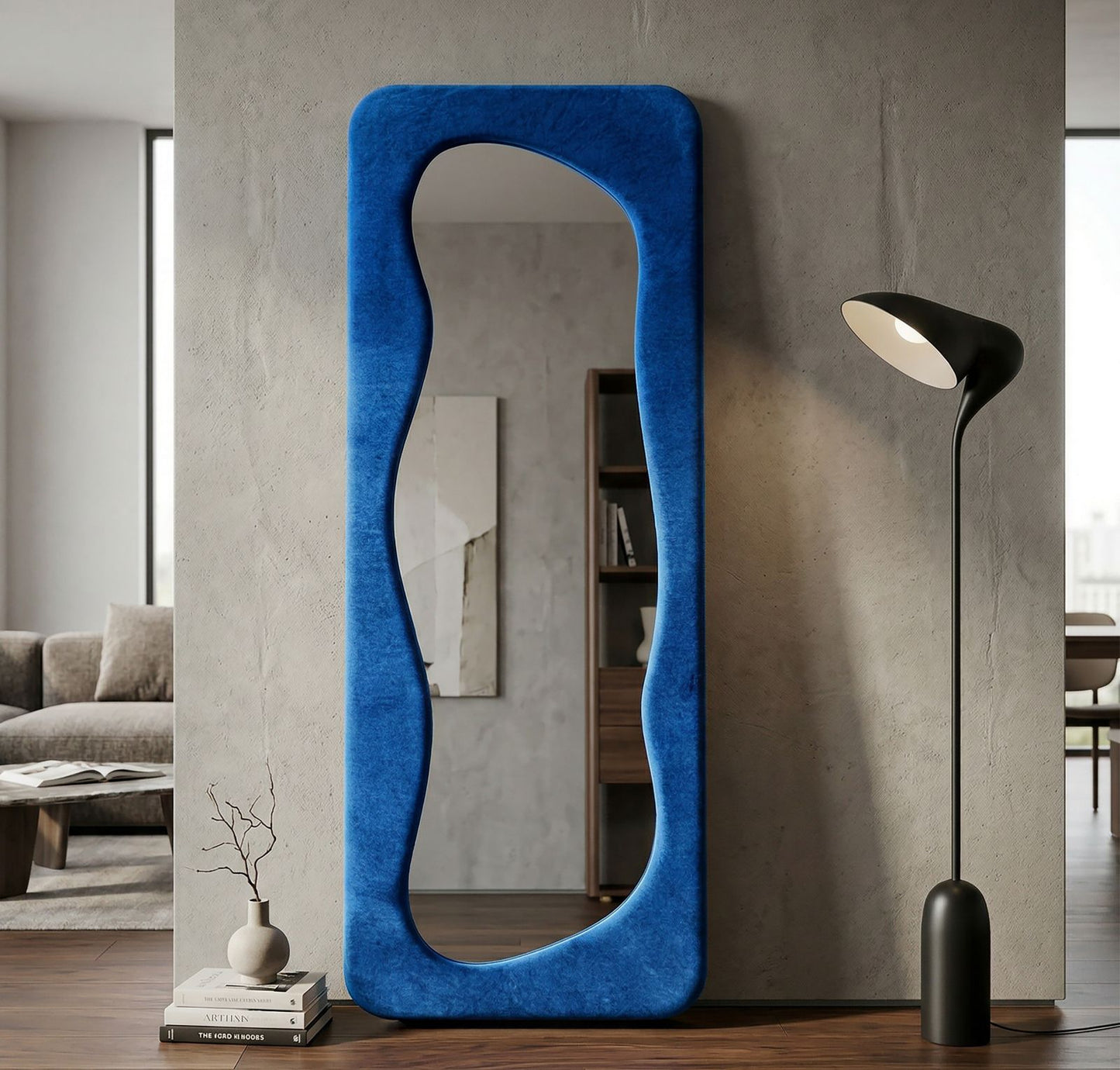 Spiegel Theodor Blue 60×4×160 cm