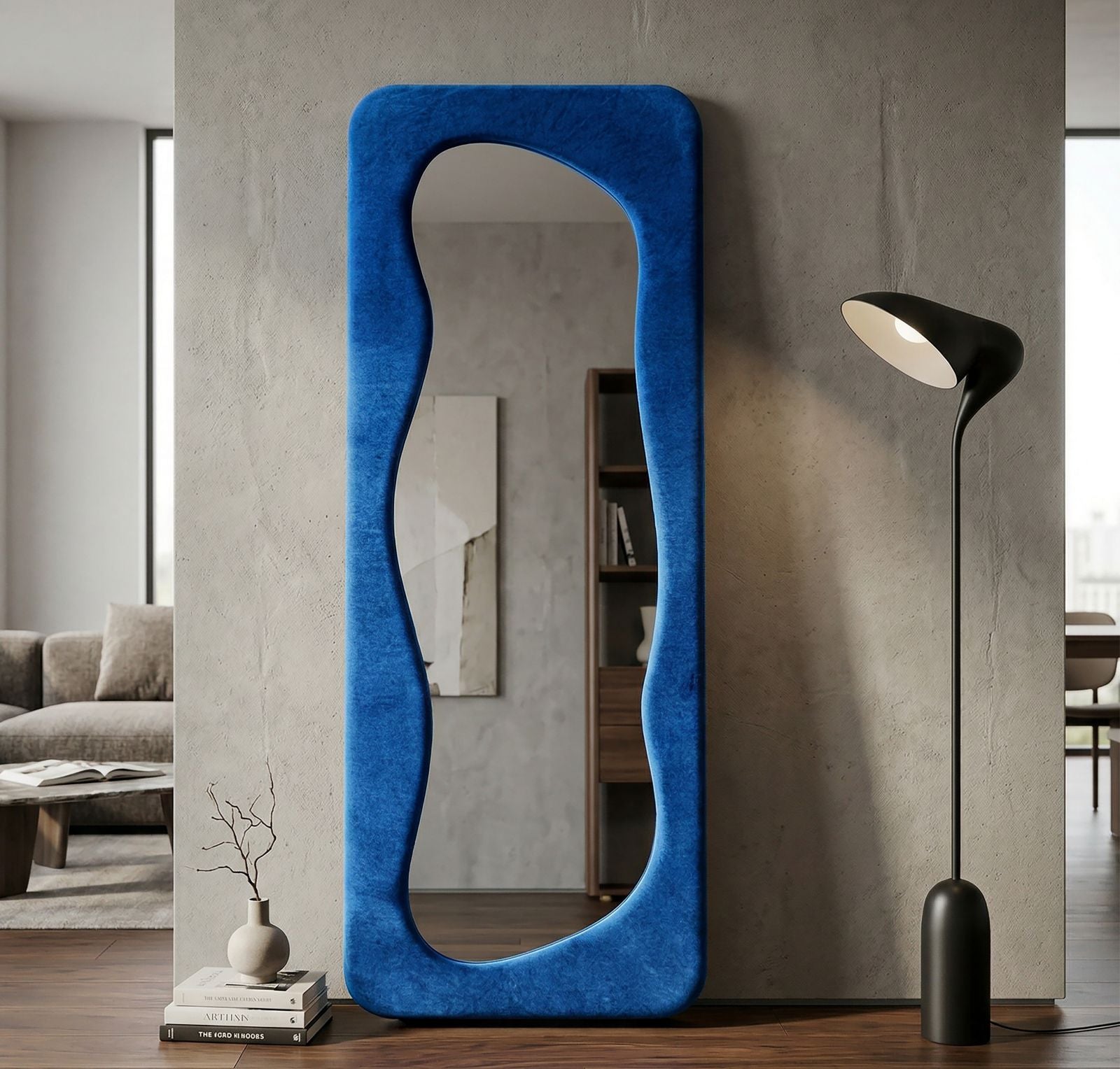 Spiegel Theodor Blue 60×4×160 cm