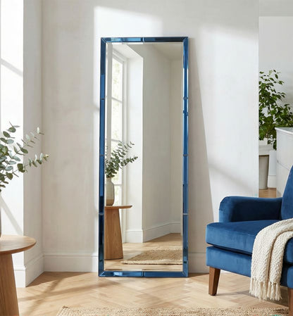 Spiegel Berlin Blue Wall Mirror 55×2×150 cm