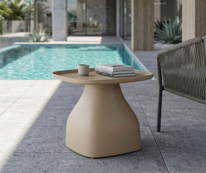 Salontafel Gea Table Grey 48×48×38 cm