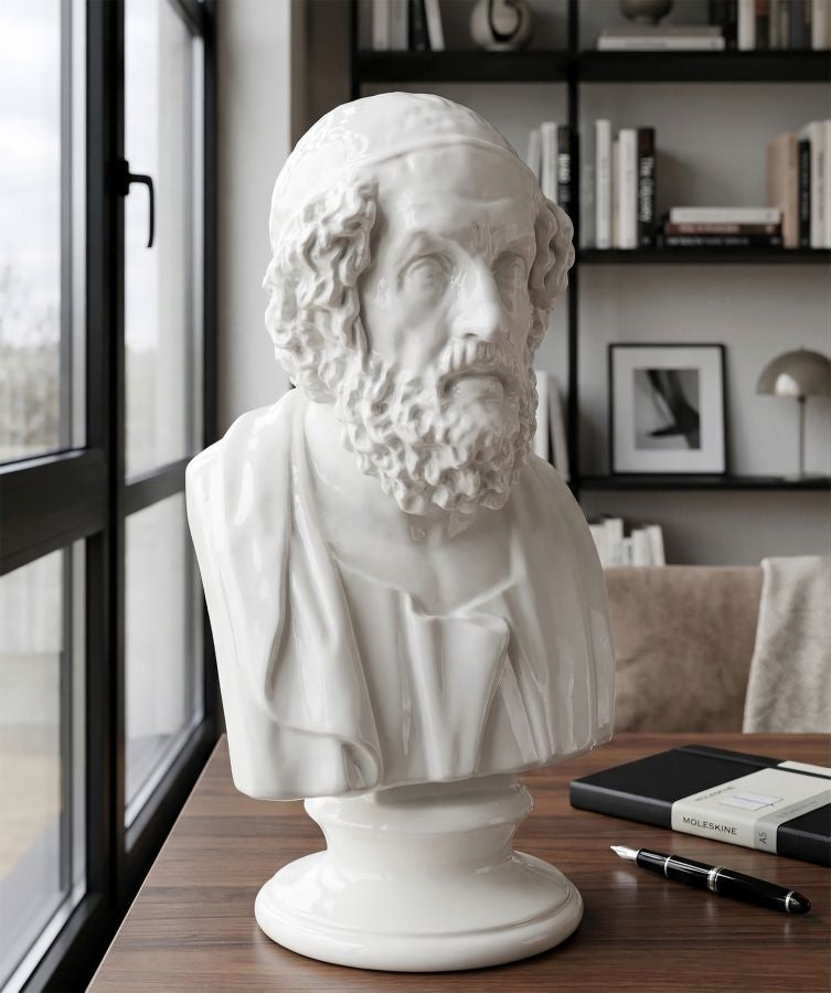 Decoratie Sage Statue 12,9×12,5×25 cm