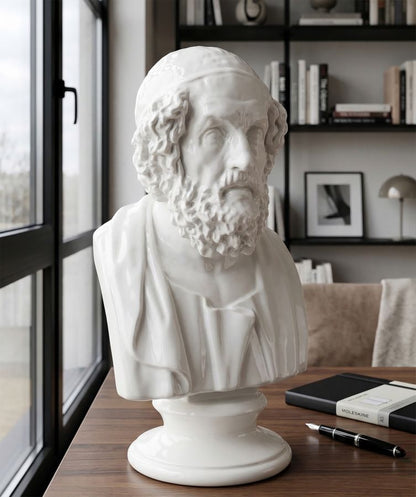 Decoratie Sage Statue 12,9×12,5×25 cm
