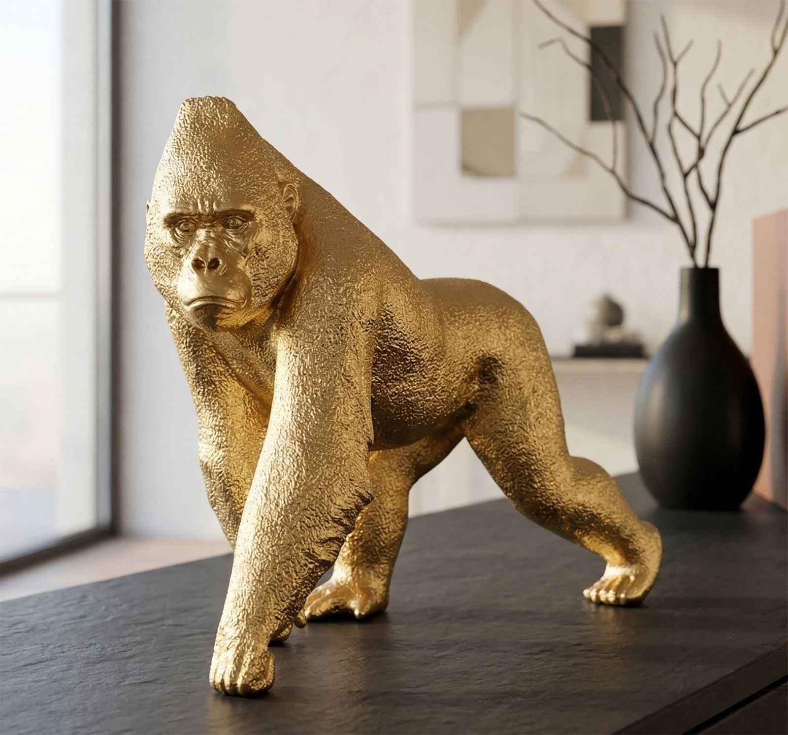 Decoratie Gorilla Decor Front 29,7×11,5×21,8 cm