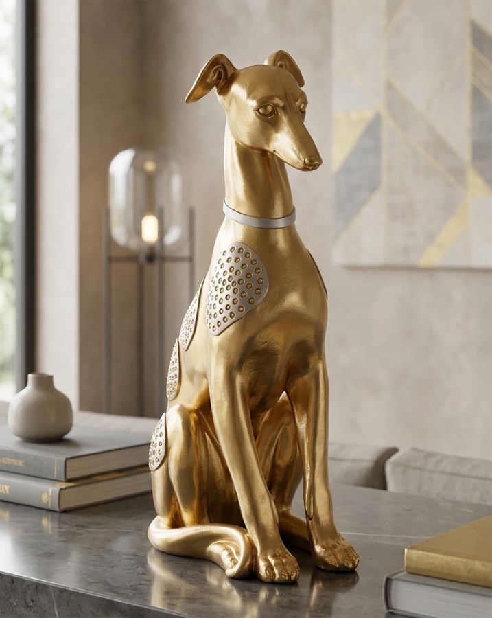 Decoratie Sit Dog 19,8×10×29 cm