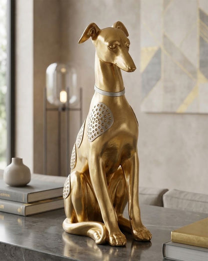 Decoratie Sit Dog 19,8×10×29 cm