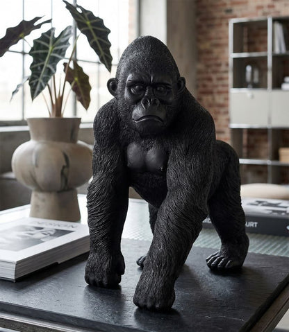 Decoratie Black Gorilla 35×21,5×37,5 cm
