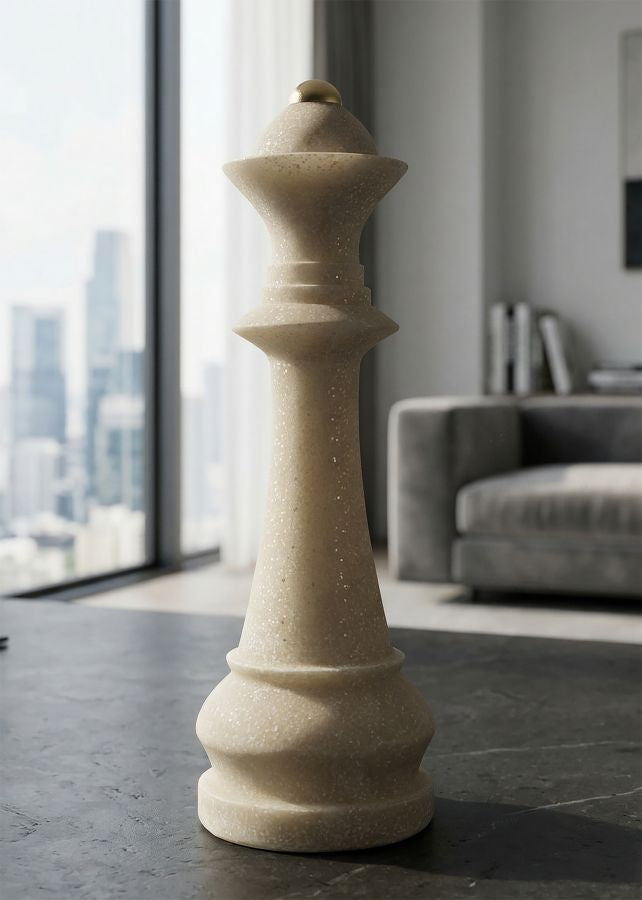 Decoratie Queen Quarzy Ø 12×36 cm