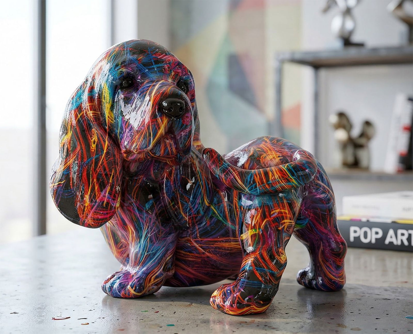 Decoratie Bog Psyco 20×14×16,5 cm