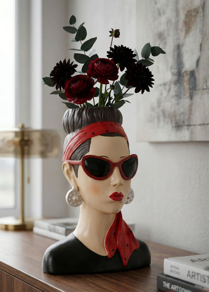 Decoratie Woman Vase Hollywood -b- 21×16×27 cm