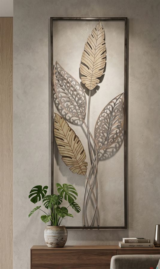 Wanddecoratie Foglie-a- 30,5×1,90×91 cm