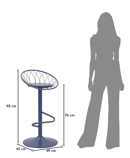 Barkruk Clox Bar Stool Tail 49×45×92 cm