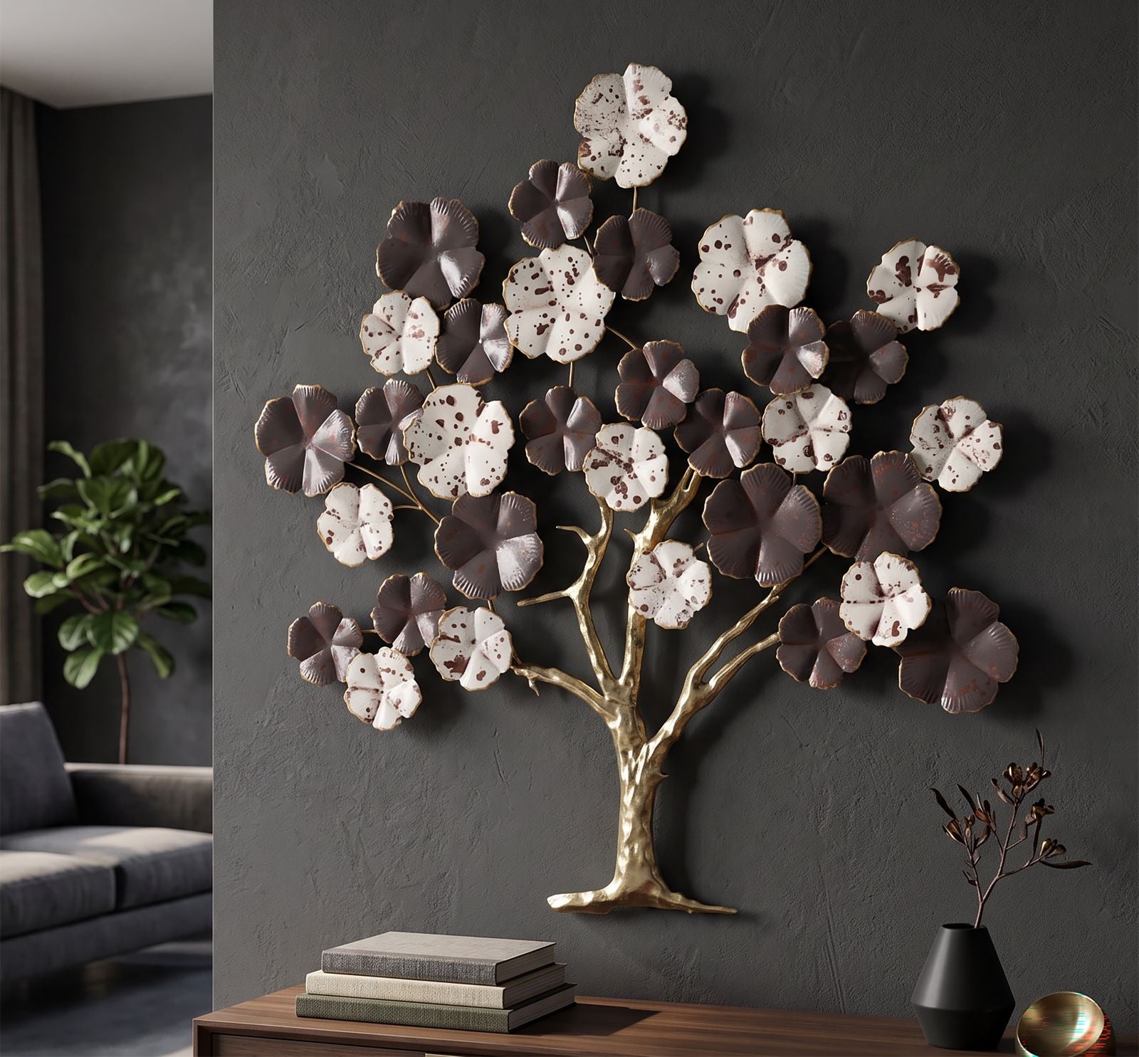 Wandpaneel Albero Purpy 73,7×5×80 cm