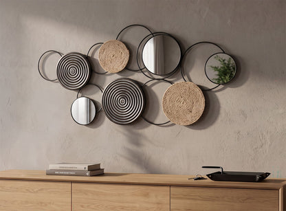 Wanddecoratie Triby 106,5×4,5×52 cm