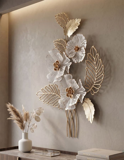 Wanddecoratie Whity 54×6,4×73,7 cm