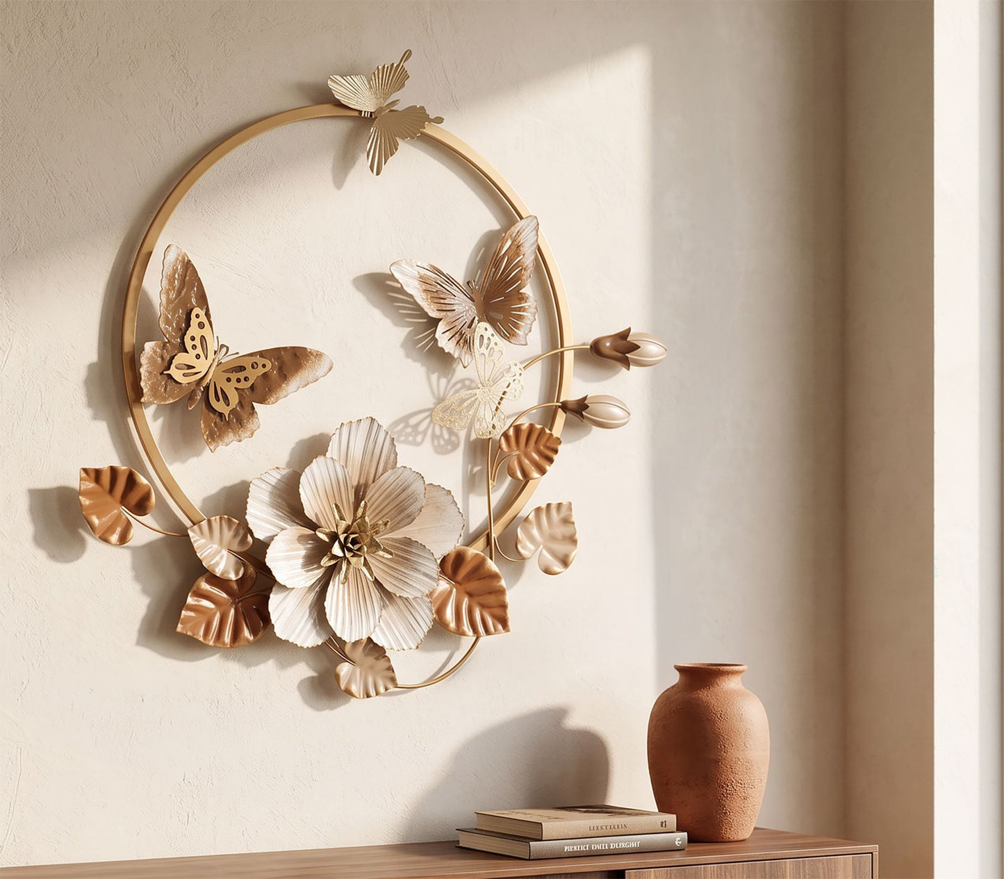Wanddecoratie Rouns 58,4×5,1×63,5 cm