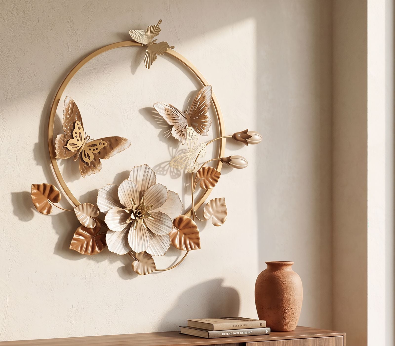 Wanddecoratie Rouns 58,4×5,1×63,5 cm