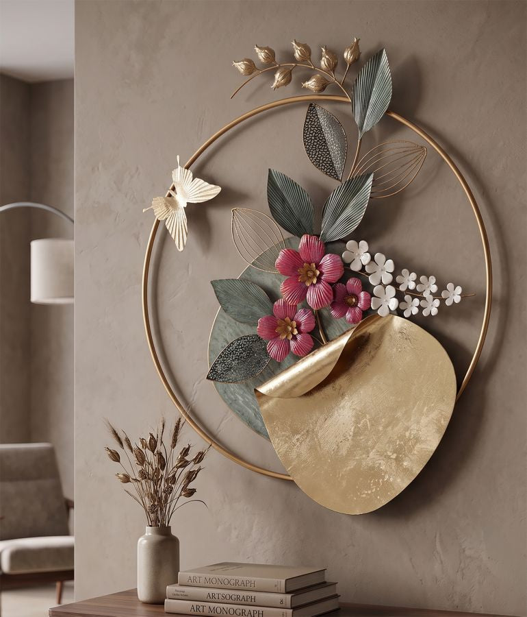 Wanddecoratie Gard 67×8×74 cm