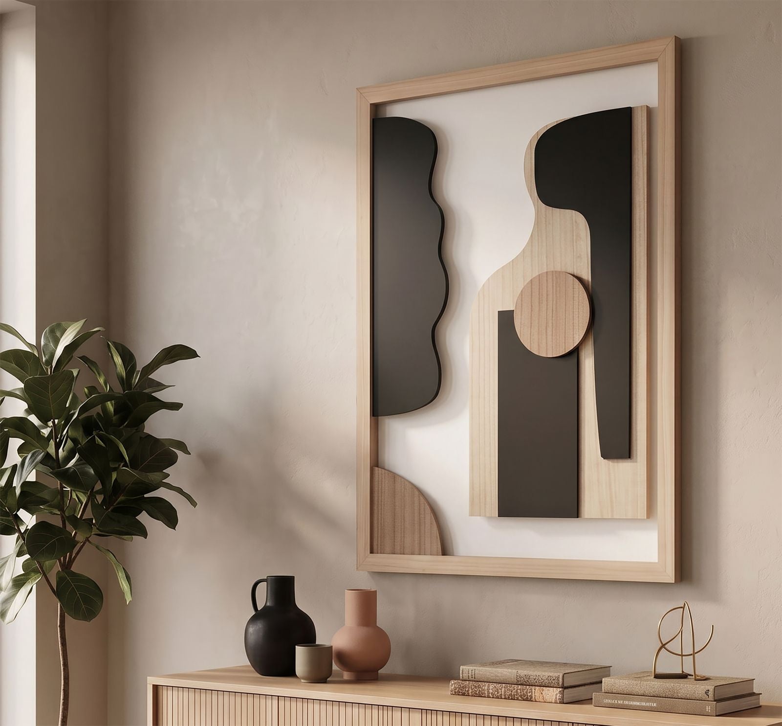 Wandpaneel Astry -a- 60×2×80 cm